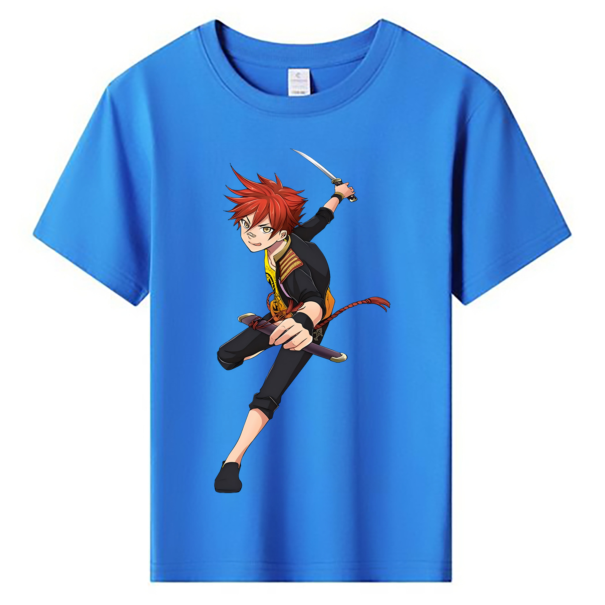 （画像用） 刀剣乱舞 Touken Ranbu 綿100％キッズTシャツ（フロントプリント）